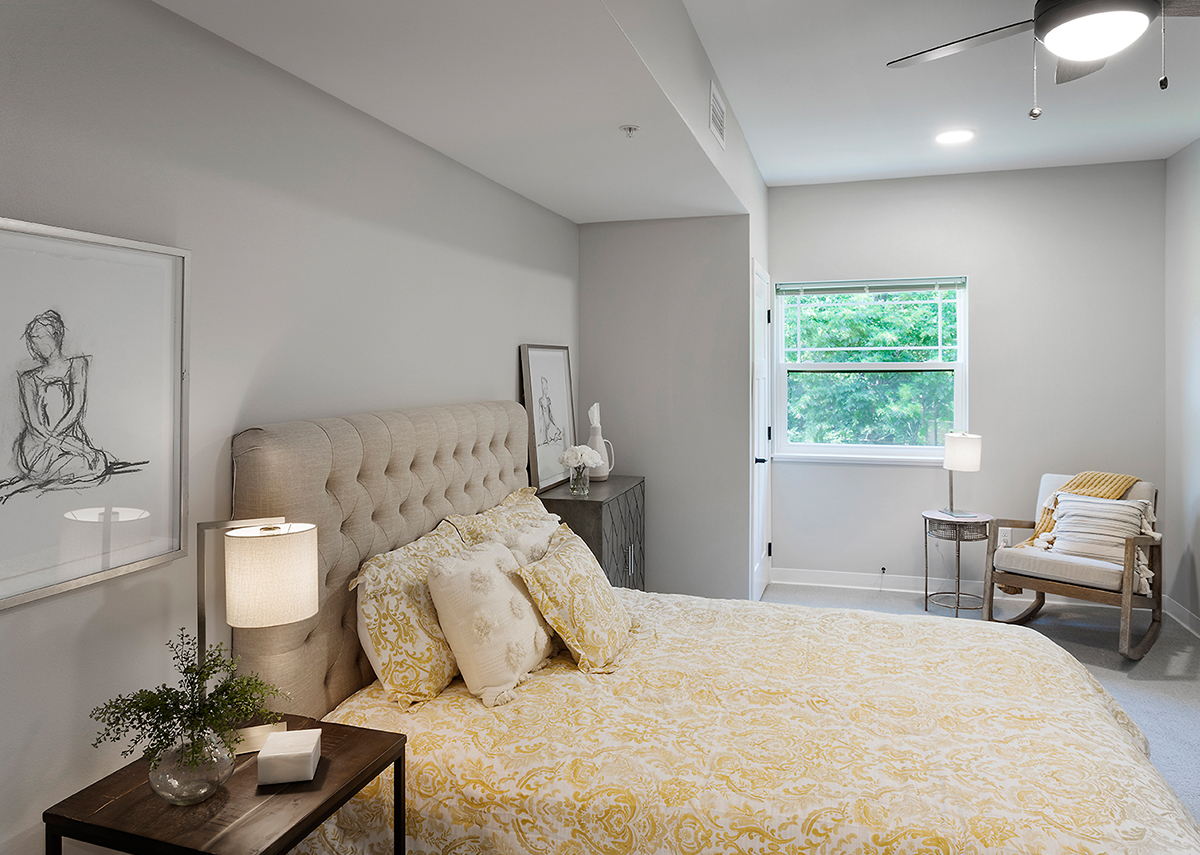 Crossing Commons bedroom